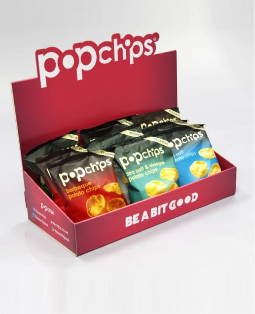 Packaging and POS - Popchips CDU